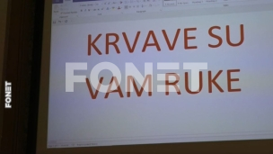 Aktivisti u zgradi Rektorata